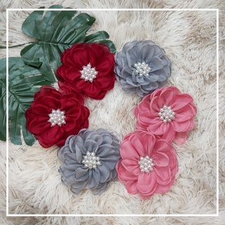 Bông cài áo - trâm cài áo Hoa vải cài áo cao cấp hàng handmade siêu đẹp