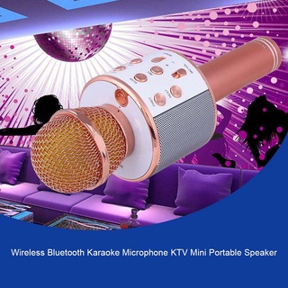 Micro Bluetooth Không Dây Hát Karaoke KTV