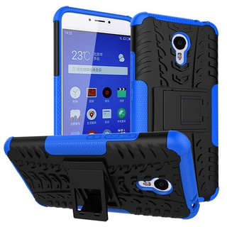 For Meizu M3 M5 Note Case Shockproof Armor Back Case Stand Holder Cover