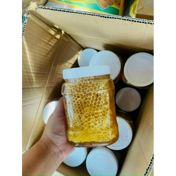 Mật Ong Nguyên Sáp 1kg[Có Bán Sỉ], [Loại Đặc Biệt] Hàng ngon nhà làm