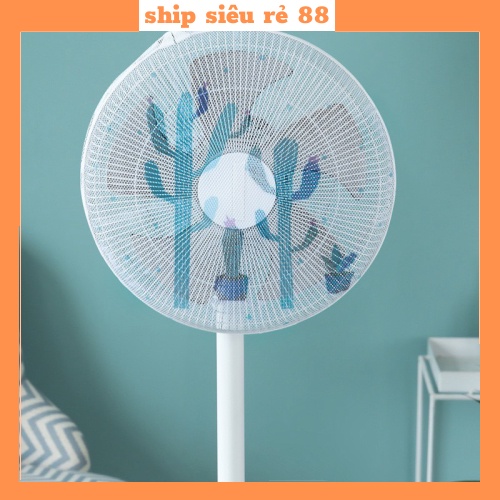 LƯỚI BỌC QUẠT CAO CẤP MẪU HỌA TIẾT MỚI 88193 Ship Siêu Rẻ 88