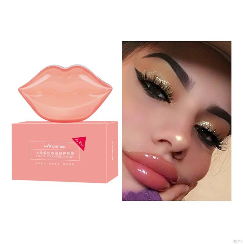[Hàng mới về] Set 20 mặt nạ môi collagen dưỡng ẩm tẩy da chết môi