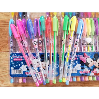 Bút Nhũ, bút kim tuyến 24 Màu (24 bút / 1 vỉ)