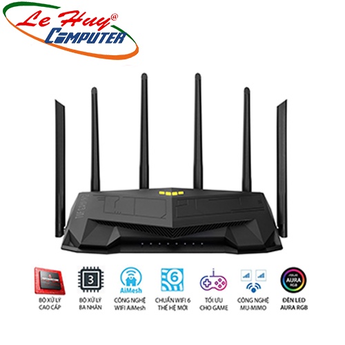 Bộ phát Wifi ASUS TUF-AX5400 Chuẩn AX5400 Wifi 6 Hai Băng Tần