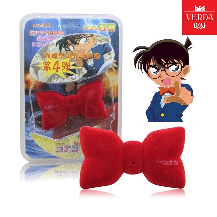 Đồ Chơi Trẻ Em Nơ Conan Ghi Âm Và Biến Âm Giọng Nói Thám Tử Lừng Danh -  Anime Detective Conan Bow Voice Changer