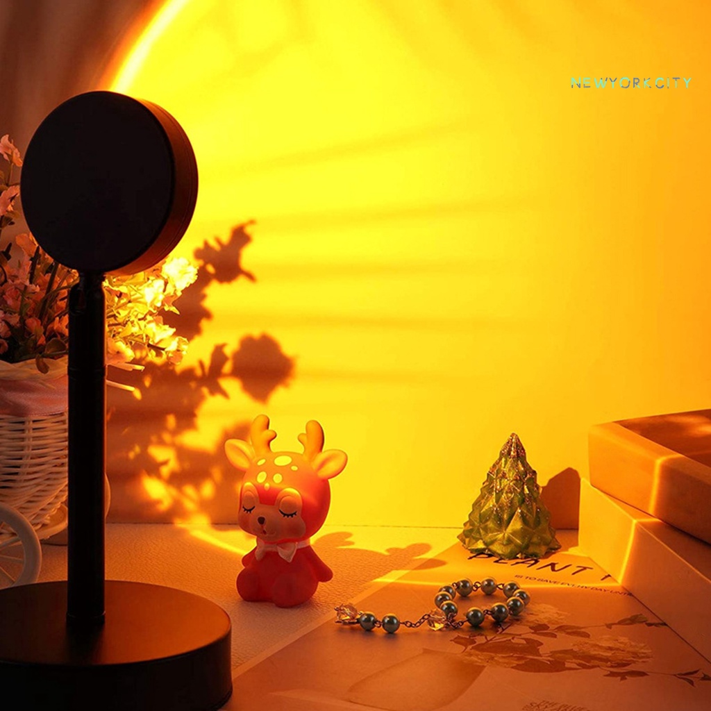 Ny-bộ Đèn Chiếu Sáng Bằng Sắt Rèn Góc Phong Cách Có Thể Điều Chỉnh Màu Sáng Chùm Hoàng Hôn Cho Nhà Ở