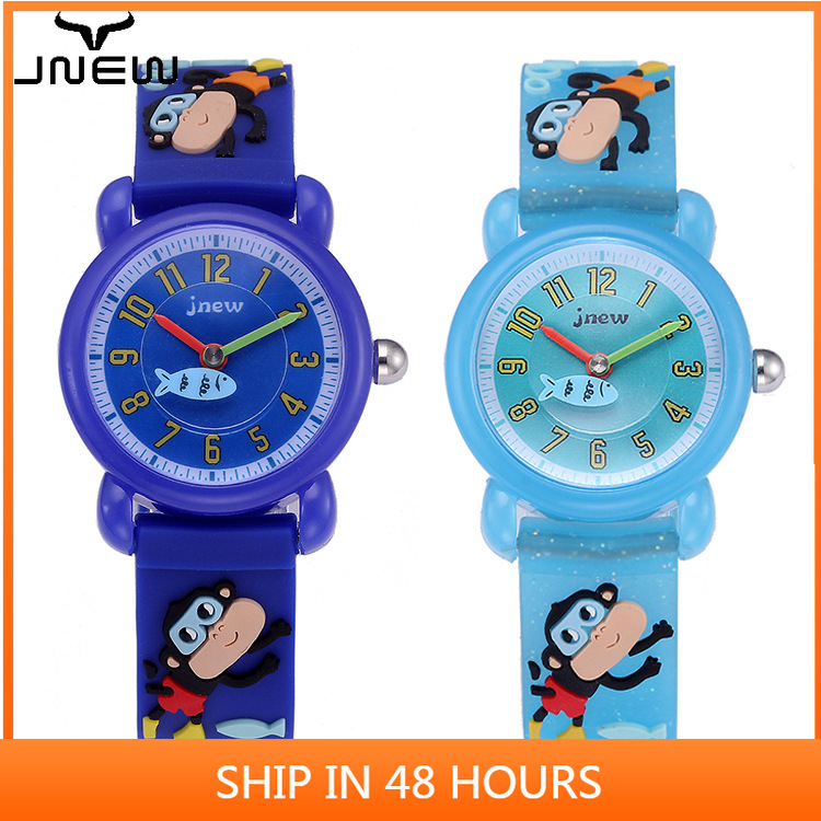 Đồng Hồ Đeo Tay 3d Chống Nước Hình Khỉ Dễ Thương Cho Bé