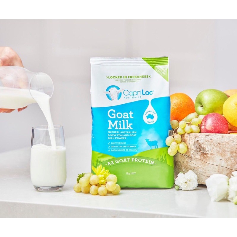 Sữa dê Caprilac Úc - mẫu mới - Date 20 10 2023