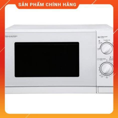 [Hỏa tốc 1 giờ]  [FreeShip] Lò vi sóng Sharp 20 Lít R-201VN-S - Bảo hành 12 tháng Huy Anh