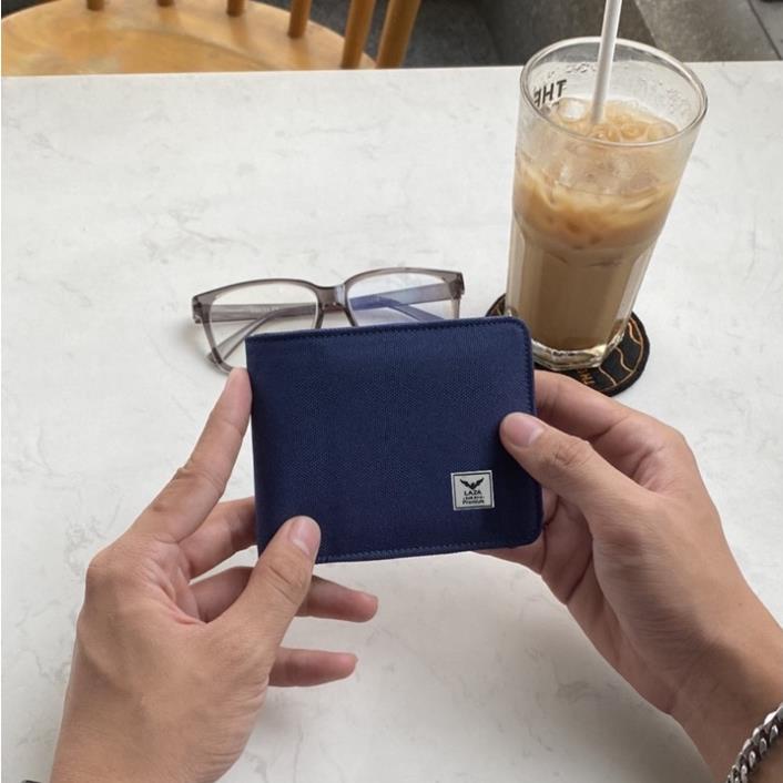 Ví Vải Milo Phối Màu Thời Trang Trượt Nước Cao Cấp LAZA V013 👑