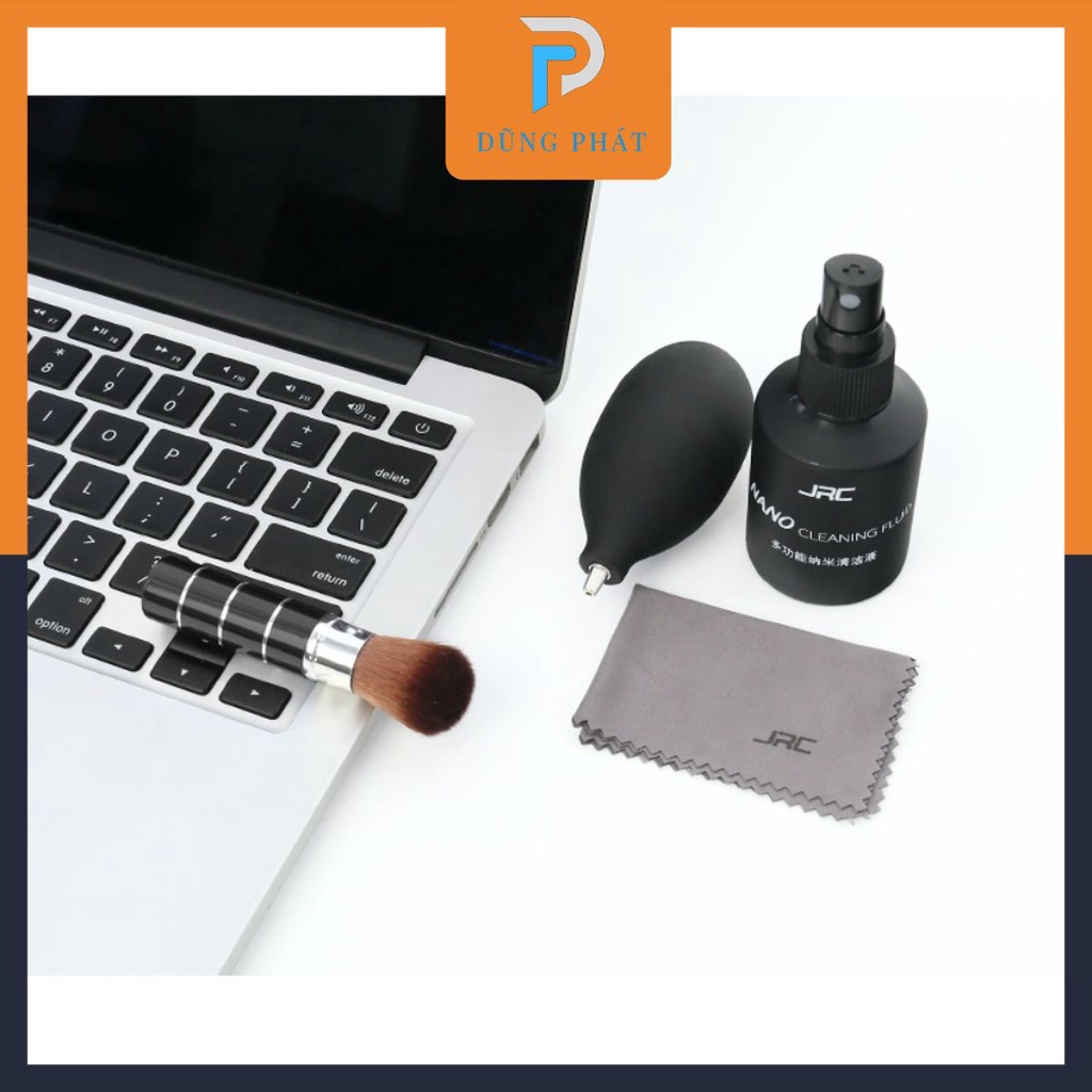 Combo dung dịch nano lau chùi vệ sinh màn hình, bàn phím cho máy tính, laptop, macbook