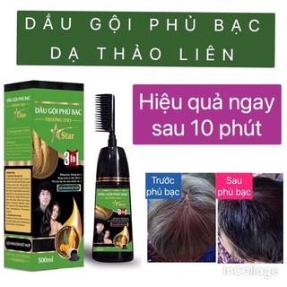 Dầu gội phủ bạc Thảo dược Dạ Thảo Liên 400ml