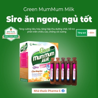 Cốm Green Mummum Milk giúp bé yêu ăn ngon ngủ ngoan