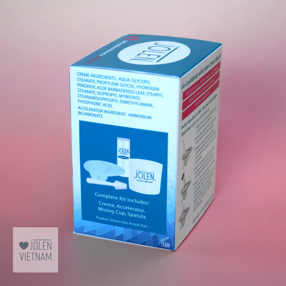 Kem Tẩy Màu Lông Jolen Aloe Vera 37gr - Nhập UK (Kem Làm Nhạt Màu Lông) | BigBuy360 - bigbuy360.vn