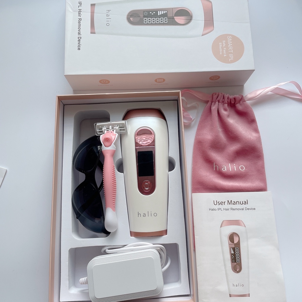 [Mã FMCGMALL -8% đơn 250k] Máy triệt lông cá nhân Halio IPL Hair Removal Device