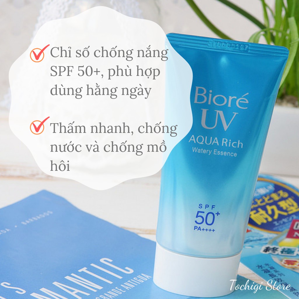 (Nội Địa Nhật) Kem Chống Nắng Biore UV Aqua Rich Watery | BigBuy360 - bigbuy360.vn
