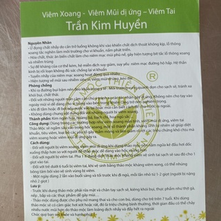 Dung dịch nhỏ xoang [hàng chính hãng]