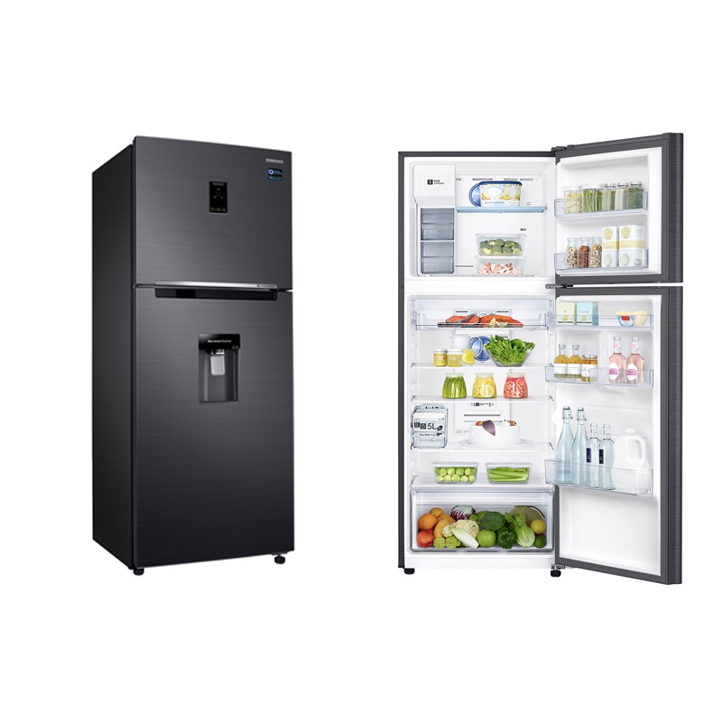 Tủ lạnh Samsung Inverter 360lít RT35K5982BS/SV -Làm đá tự động,Lấy nước bên ngoài,sản xuất Thái Lan, giao miễn phí HCM