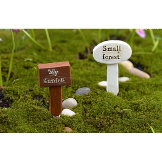 Mô hình bảng Forest trang trí tiểu cảnh, terarrium, stellariva