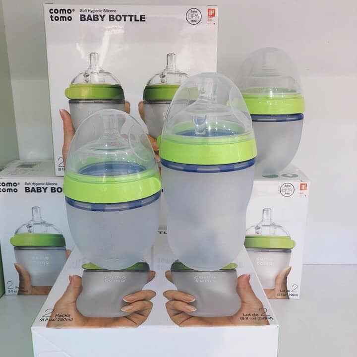 Bình sữa cho bé  𝑭𝒓𝒆𝒆𝒔𝒉𝒊𝒑  Bình sữa siêu mềm CMTM 150ml/ 250ml (ĐẦY ĐỦ TEM MÁC ÁNH DƯƠNG)(CHECK ĐƯỢC MÃ VẠCH)