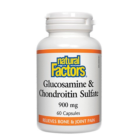 (Canada) Glucosamine & Chondroitin Sulfate - Hỗ trợ làm giảm đau nhức xương khớp (Lọ 60 viên)