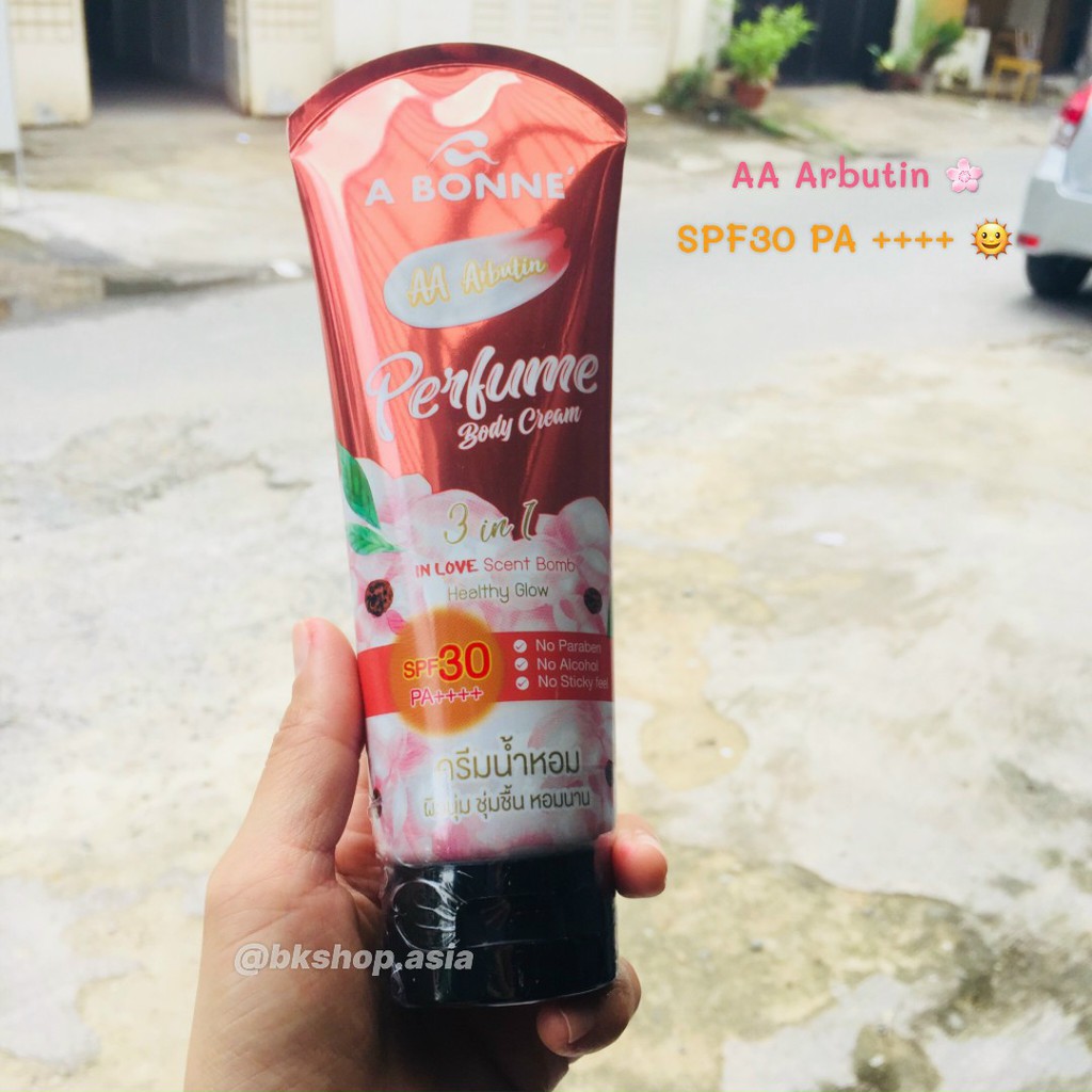 [ Auth Thái ] Kem Dưỡng Thể A bonne Perfume Body Cream SPF30 [200ML]