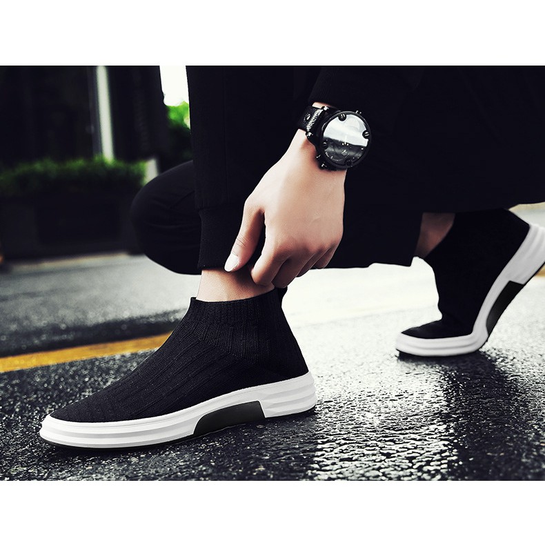 CASUAL SHOES - GIÀY THỂ THAO LƯỜI CAO CỔ - MÃ SP 8020