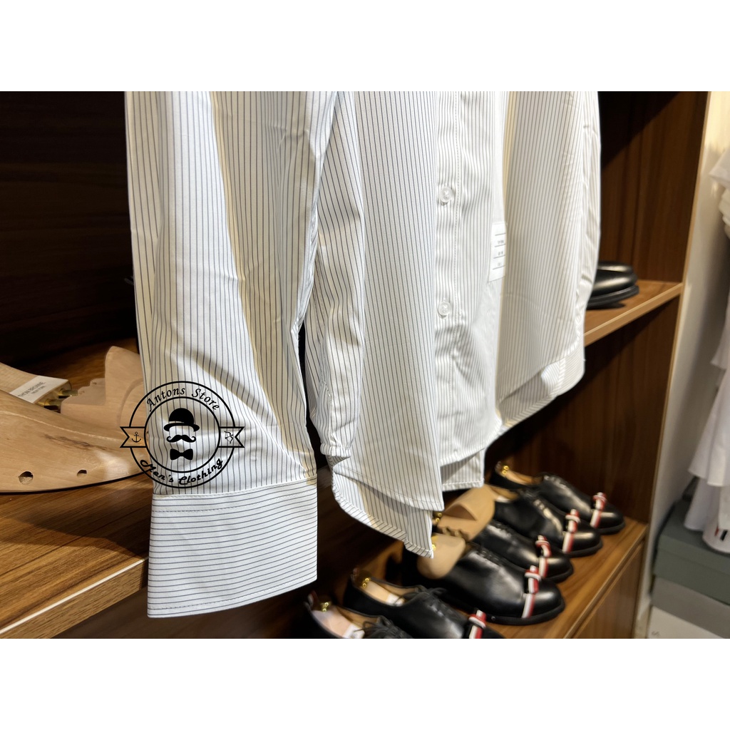Sơ mi Thom Browne Kẻ Đen