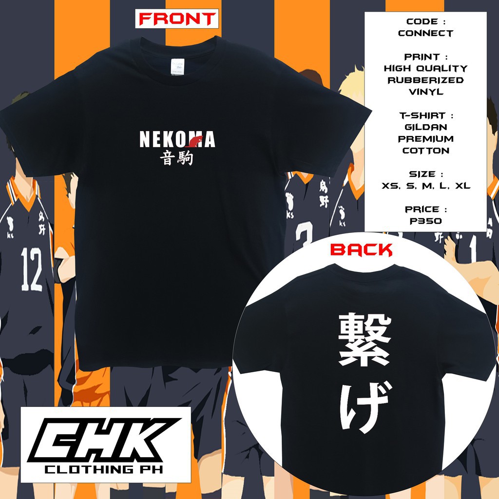 🔥HOT🔥 áo phông Haikyu / Connect  cực ngầu giá siêu rẻ  / sp bán chạy nhất