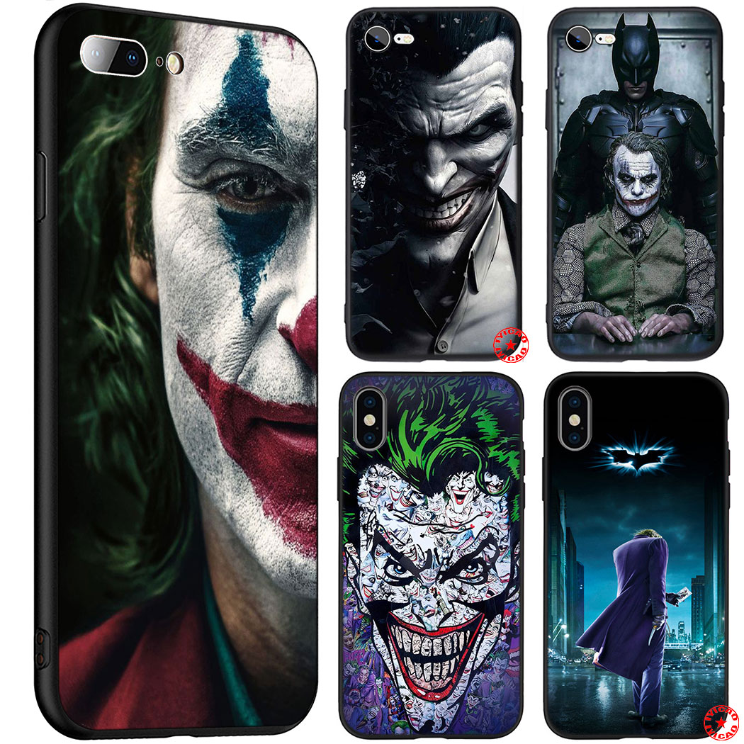 Ốp Điện Thoại Mềm Hình Phim Joker 85qk Cho Iphone 5 5s 6 6s 7 8 Plus X Xr Xs Max