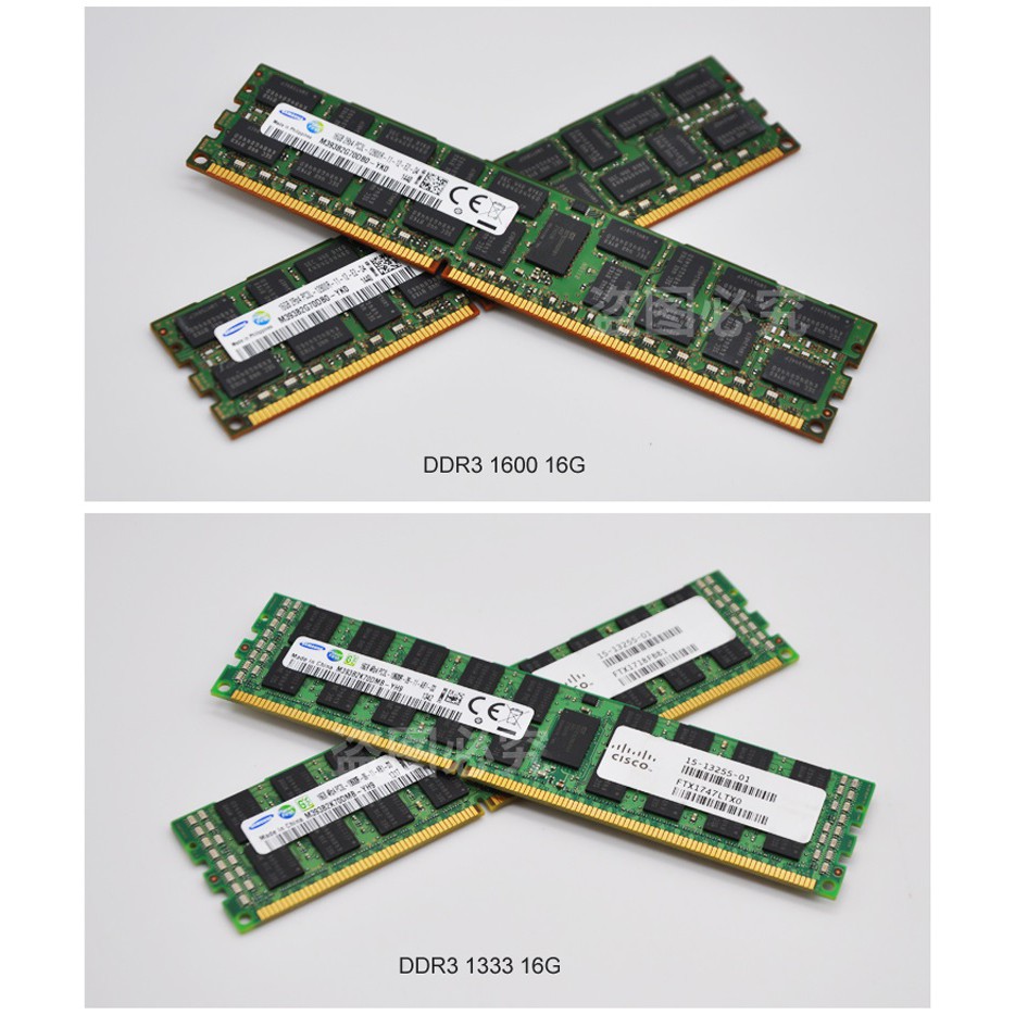 Ram 8G Ram 16G Ram 32G PC3-12800R DDR3 1333 1600 1866 ECC REG