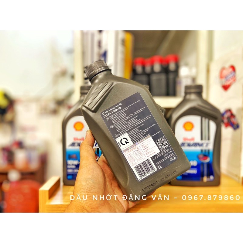 Dầu Nhớt Shell Ultra 10W40 4T 100% Synthetic