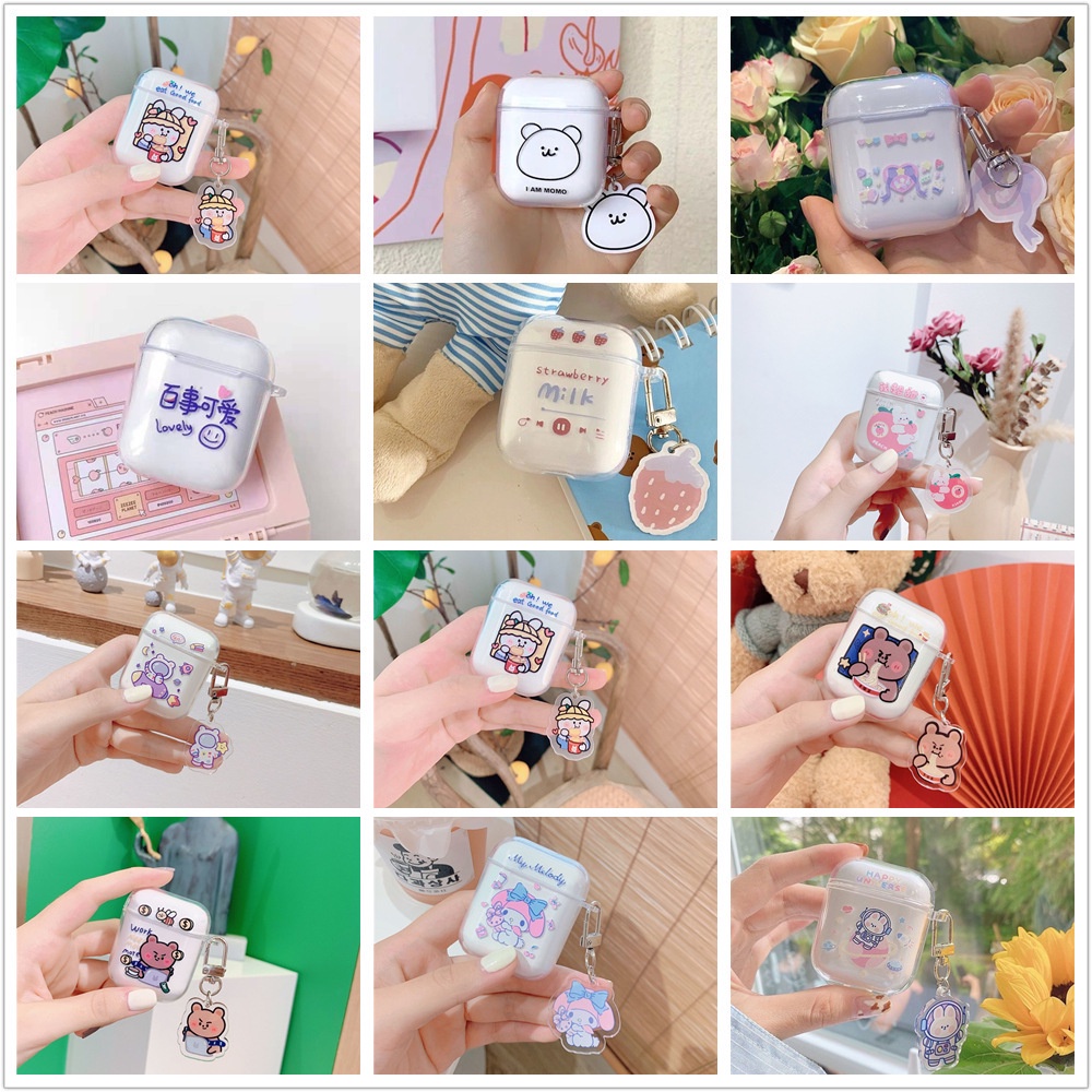 Case Airpod 1 2 Pro i11 i12 Vỏ Bảo Vệ Tai Nghe Airpods Nhưạ Dẻo Trong Hình StarWars Gaiden