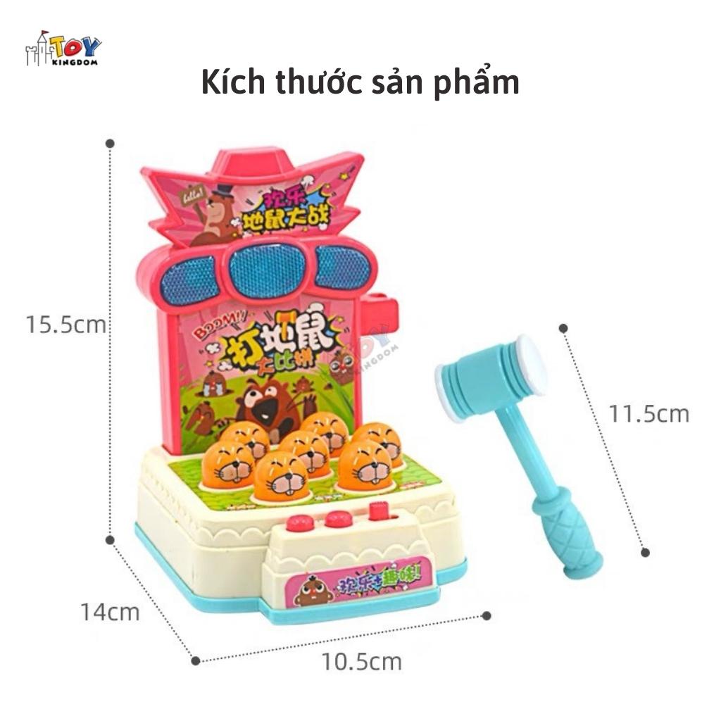 Bộ Đồ Chơi Đập Chuột Toykingdom Có Nhạc Giúp Bé Luyện Tay Và Mắt, Trí Thông Minh