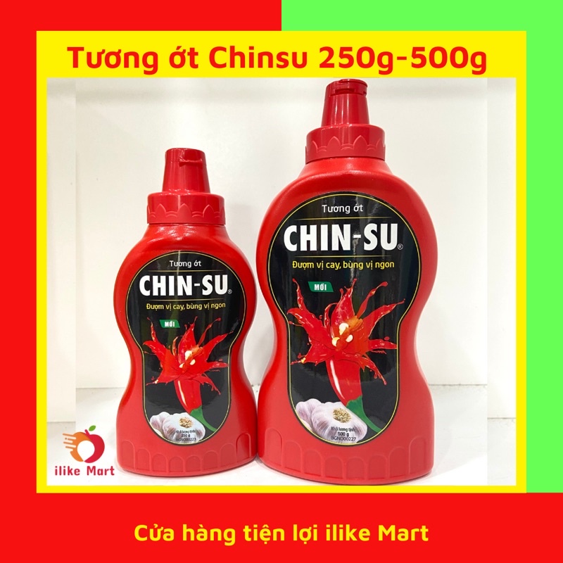 Tương ớt Chinsu chai 250g-500g