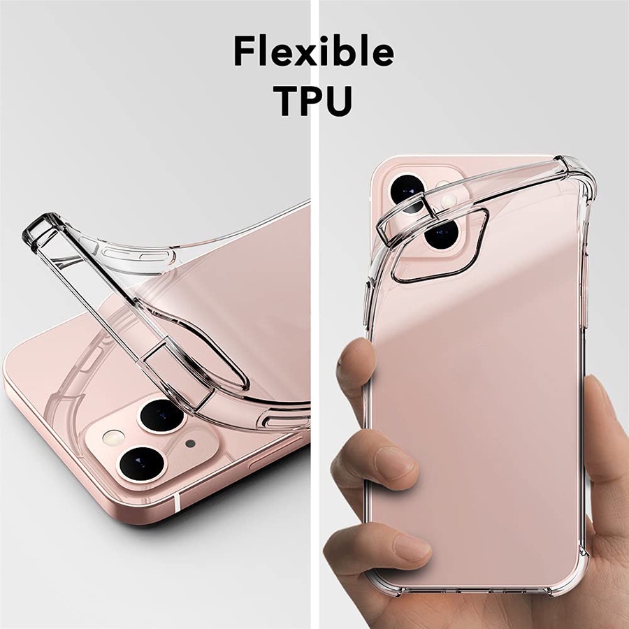 Ốp điện thoại TPU chống va đập cho iPhone 11 12 13 14 Pro Max 6 6s 7 8 Plus X Xs Max XR SE