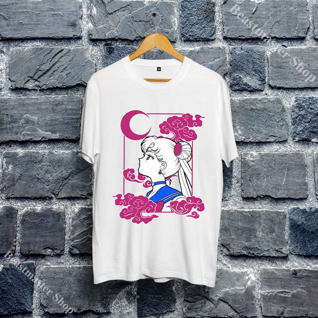 💚Áo Thun Thủy thủ Mặt Trăng - Sailor Moon - Sailor Moon T-Shirt siêu rẻ - H4SLM-018