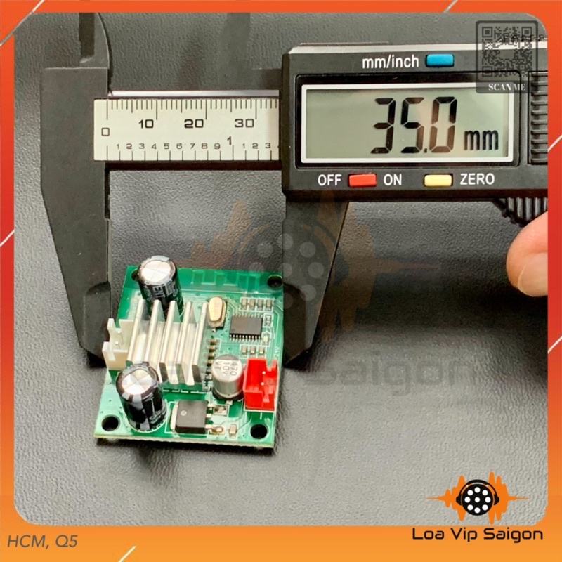 [VER 2] Mạch Công suất TWS, chip Mỹ TPA3110 mono 1x25w, Bluetooth 5.0, âm thanh chuẩn, công suất thực