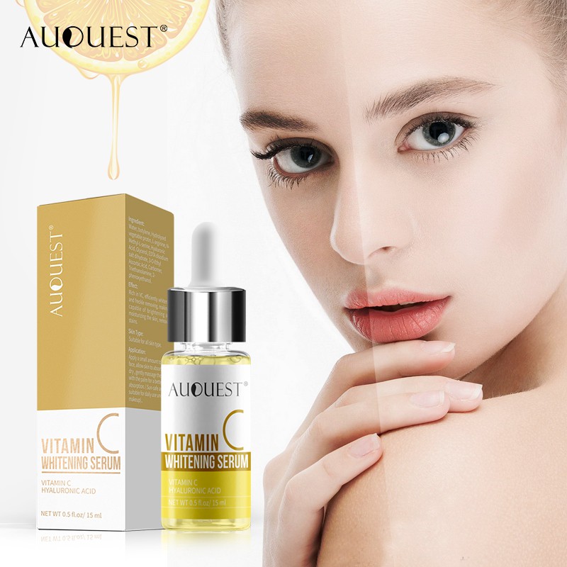 Serum AUQUEST Chứa Vitamin C Giúp Dưỡng Ẩm Và Làm Trắng Da 15ML