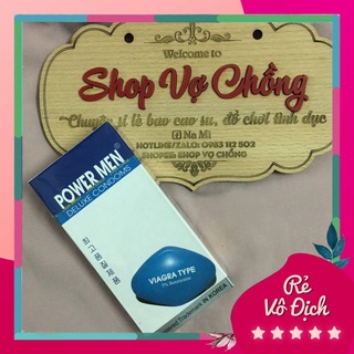 Bao cao su kéo dài thời gian Power Men Viagra 12 cái