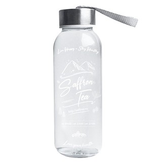 Bình nước thủy tinh 300ml CEO Saffron Việt Nam thiết kế