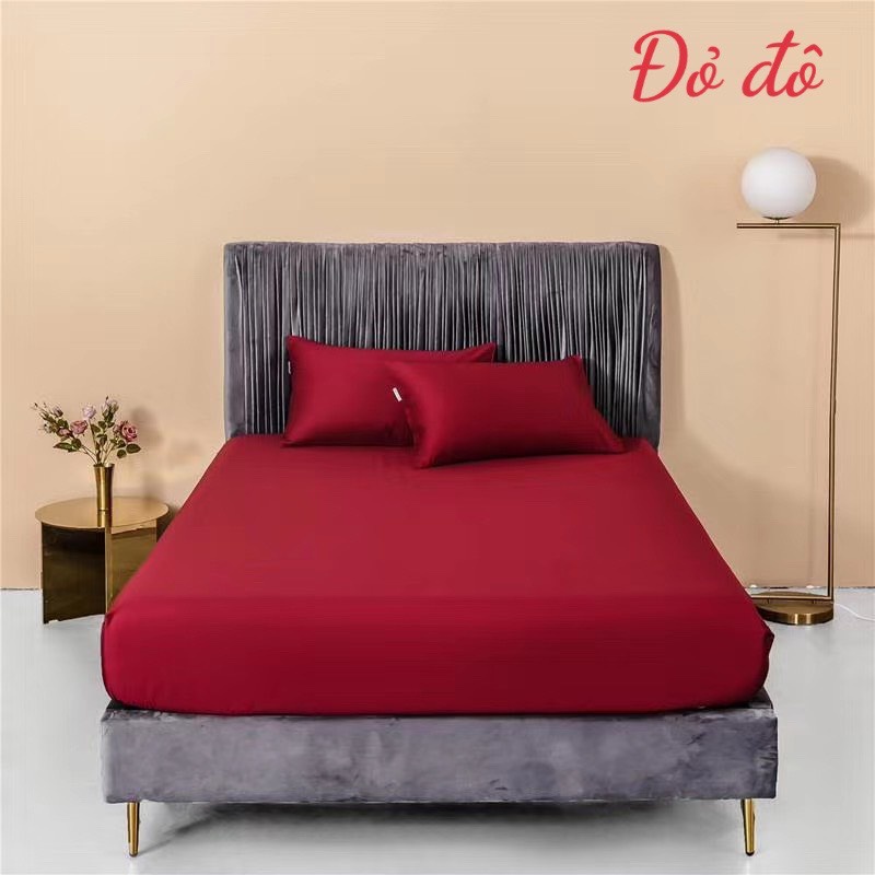 Ga gối lụa trơn hàng màu cao cấp, phẳng mịn không nhăn, thoáng mát