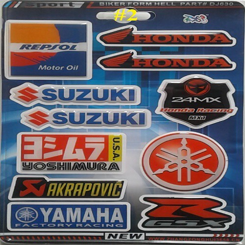Sticker trang trí xe máy cao cấp #td016