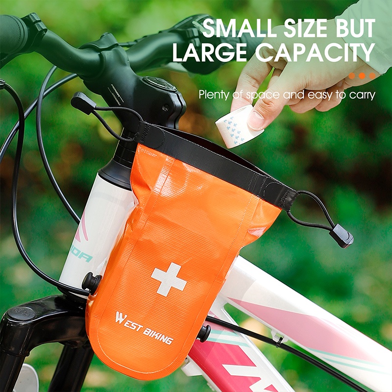 WEST BIKING Bộ Túi Băng Cứu Thương Hình Tam Giác Nhỏ Gọn Dùng Khi Đi Du Lịch / Chơi Thể Thao / Ngoài Trời Thương Hiệu Bandaid