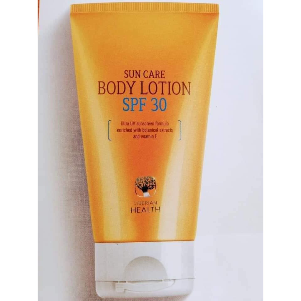 Kem chống nắng Siberian Health Sun care Body Lotion SPF 30