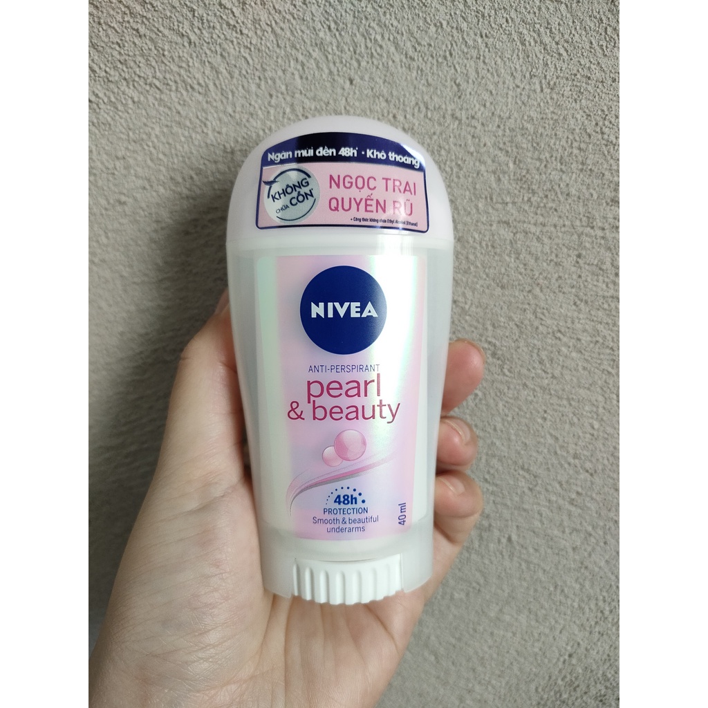 Sáp Khử Mùi Nivea Ngọc Trai Trắng Mịn Mờ Thâm (Đức)