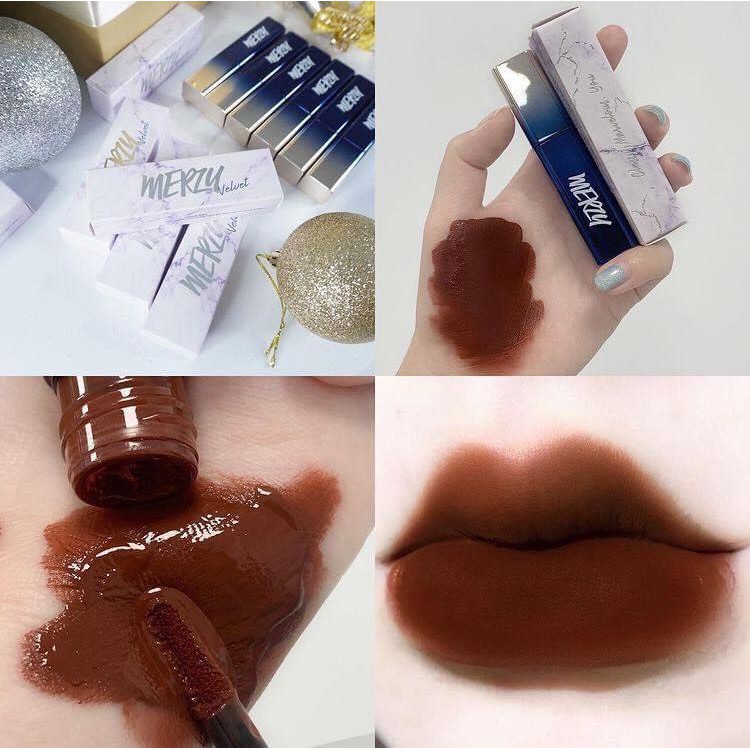 (New 2022) Son kem lì Merzy - Soft Touch Lip Tint