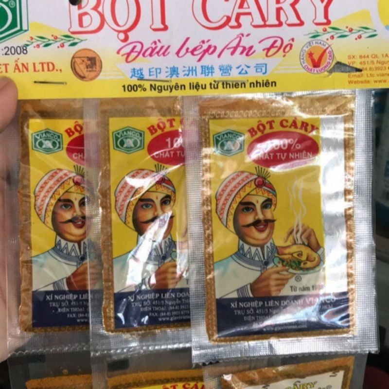 Bột gia vị cà ri Việt ấn