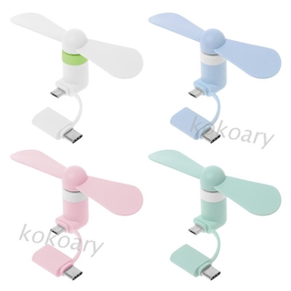 Quạt USB / Quạt Lingnting / quạt micro / quạt type C USB 8