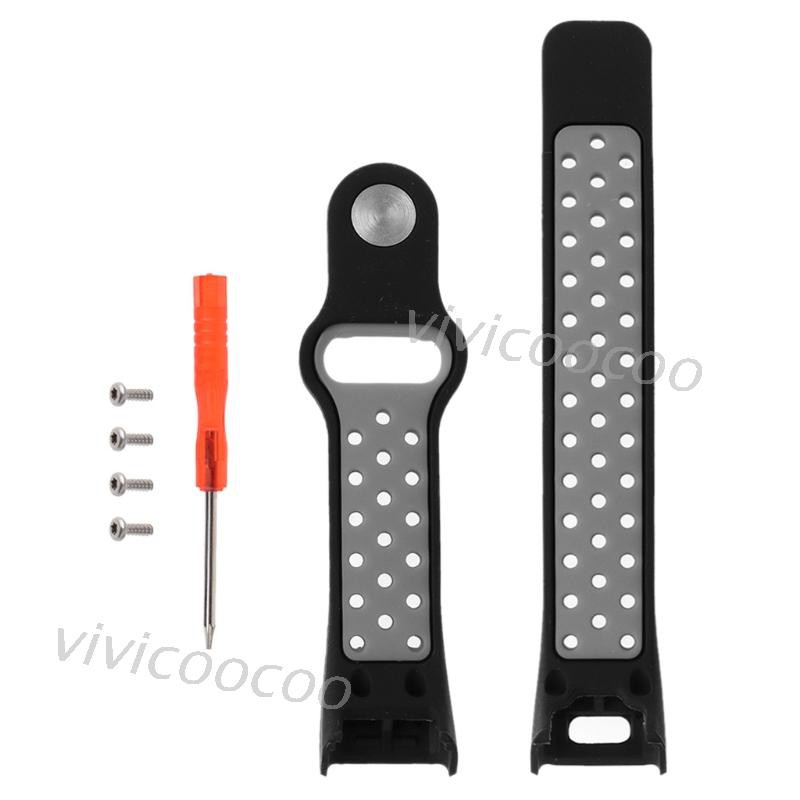 Silicone Sport Replacement Wrist Band Strap For Garmin Vivosmart HR Watch